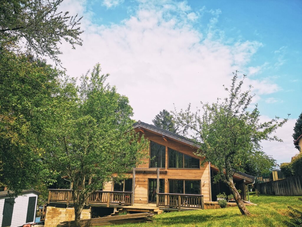 Maison en bois massif finlandais